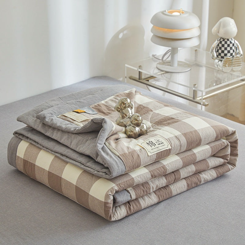 Air-conditioned pure cotton summer cool quilt