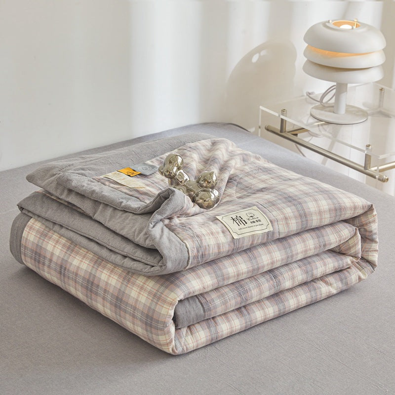 Air-conditioned pure cotton summer cool quilt