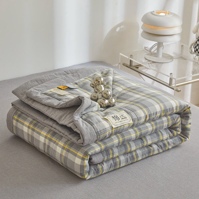 Air-conditioned pure cotton summer cool quilt