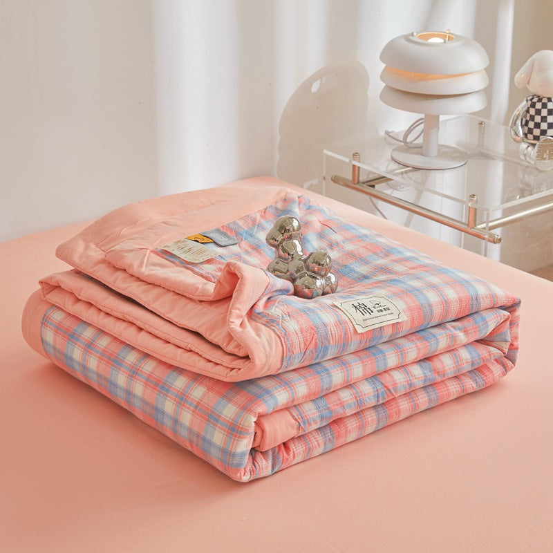 Air-conditioned pure cotton summer cool quilt