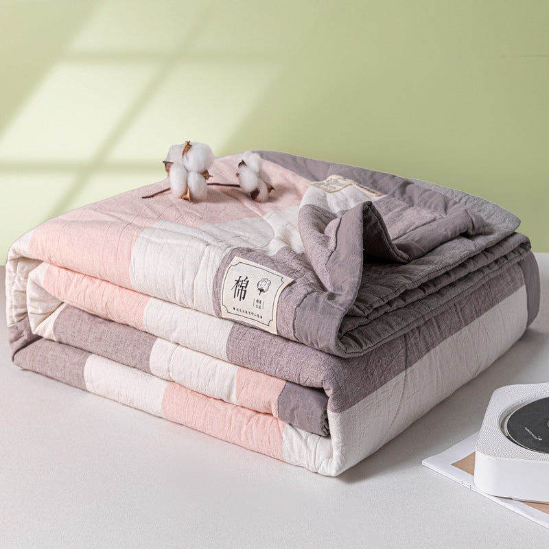 Air-conditioned pure cotton summer cool quilt