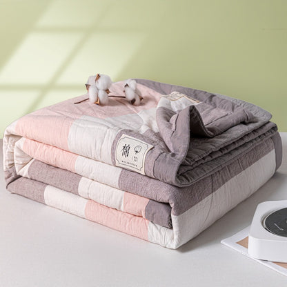 Air-conditioned pure cotton summer cool quilt