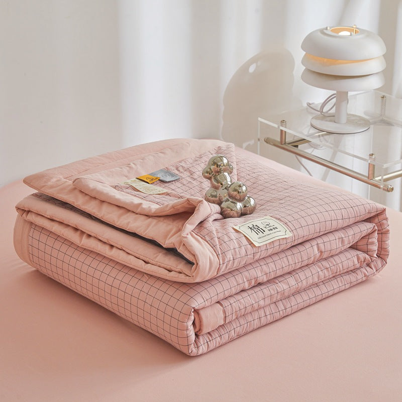 Air-conditioned pure cotton summer cool quilt