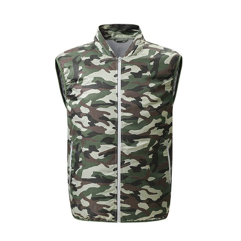 Air-conditioned short-sleeve shirt