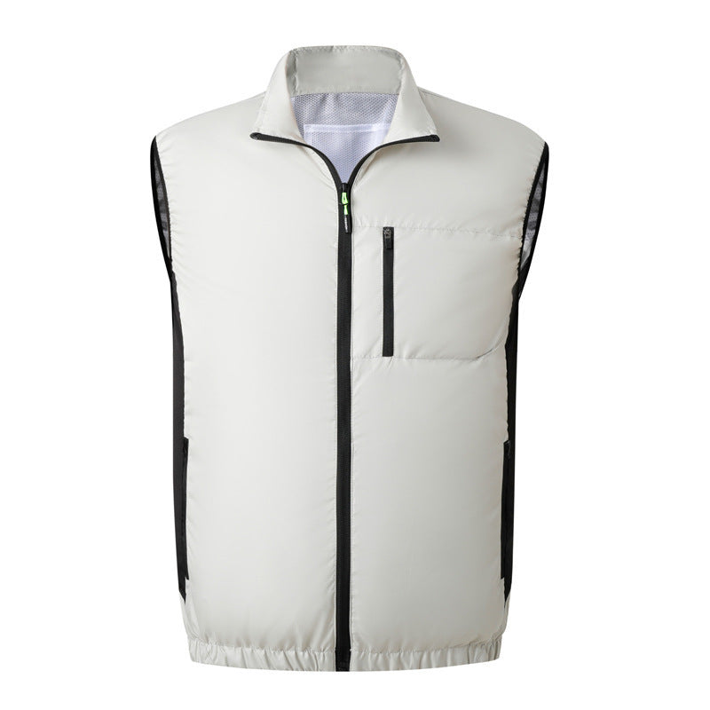 Air-conditioned short-sleeve shirt