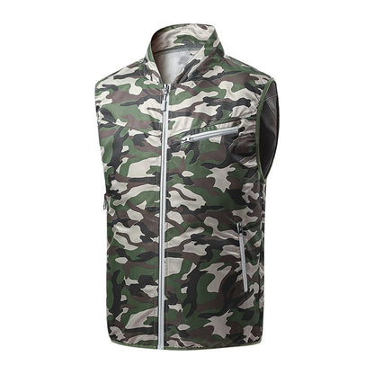 Air-conditioned short-sleeve shirt