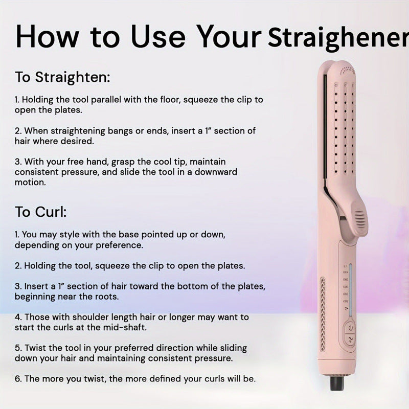 Air Flow Curling Iron