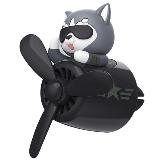 Aircraft Shape Car Air Freshener with Fan