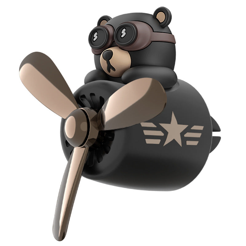Aircraft Shape Car Air Freshener with Fan