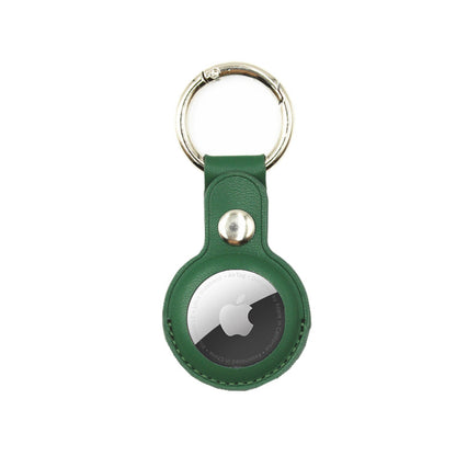 Airtag Leather Protective Case with Keychain