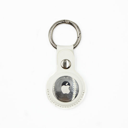Airtag Leather Protective Case with Keychain