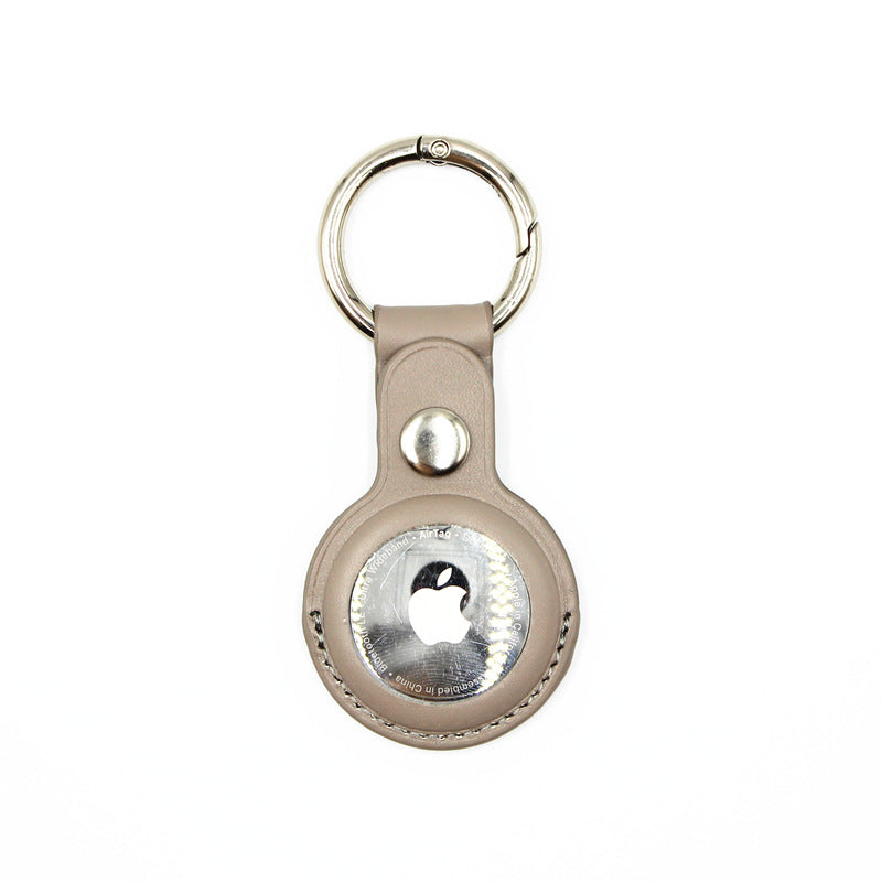 Airtag Leather Protective Case with Keychain
