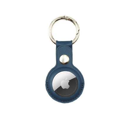 Airtag Leather Protective Case with Keychain