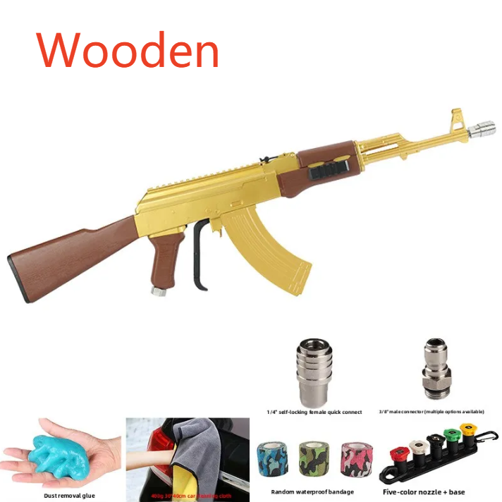 AK47 Style High Pressure Water Gun Car Wash Tool