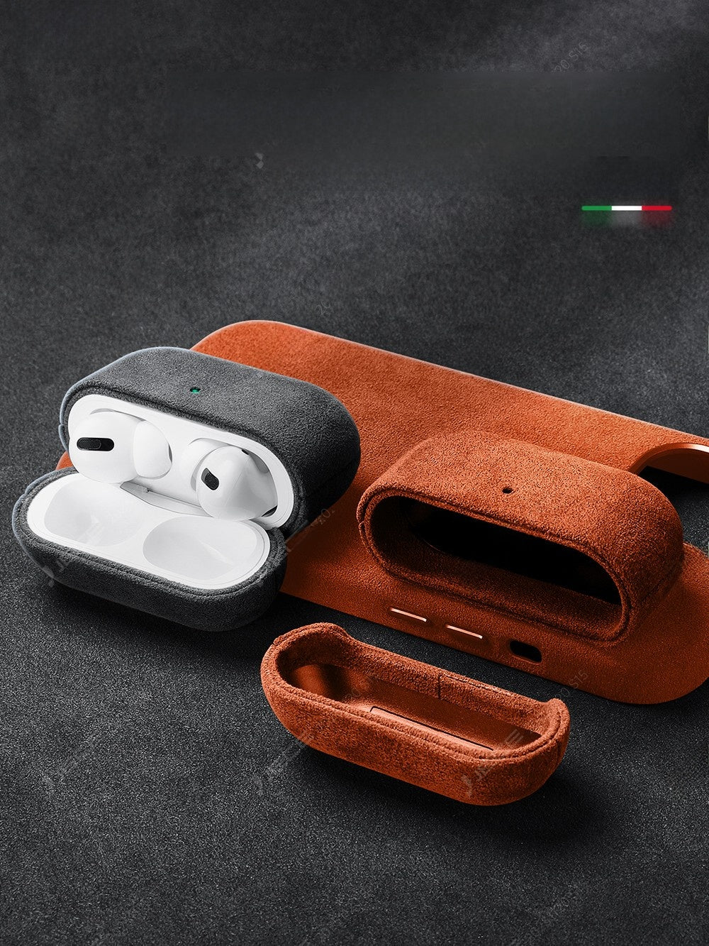 Alcantara Earphone Case