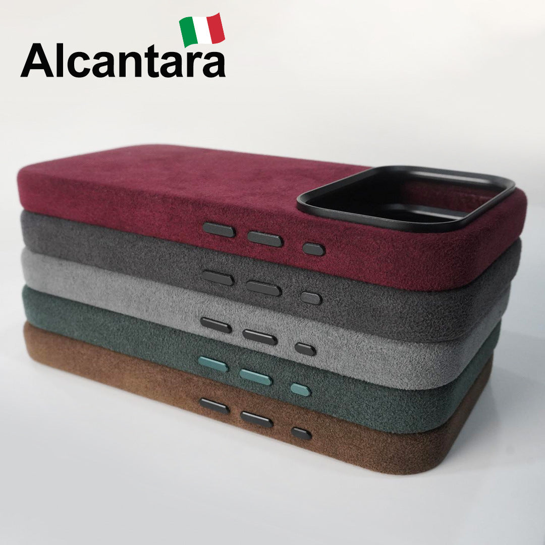 Alcantara Magnetic Phone Case for iPhone 17 Series