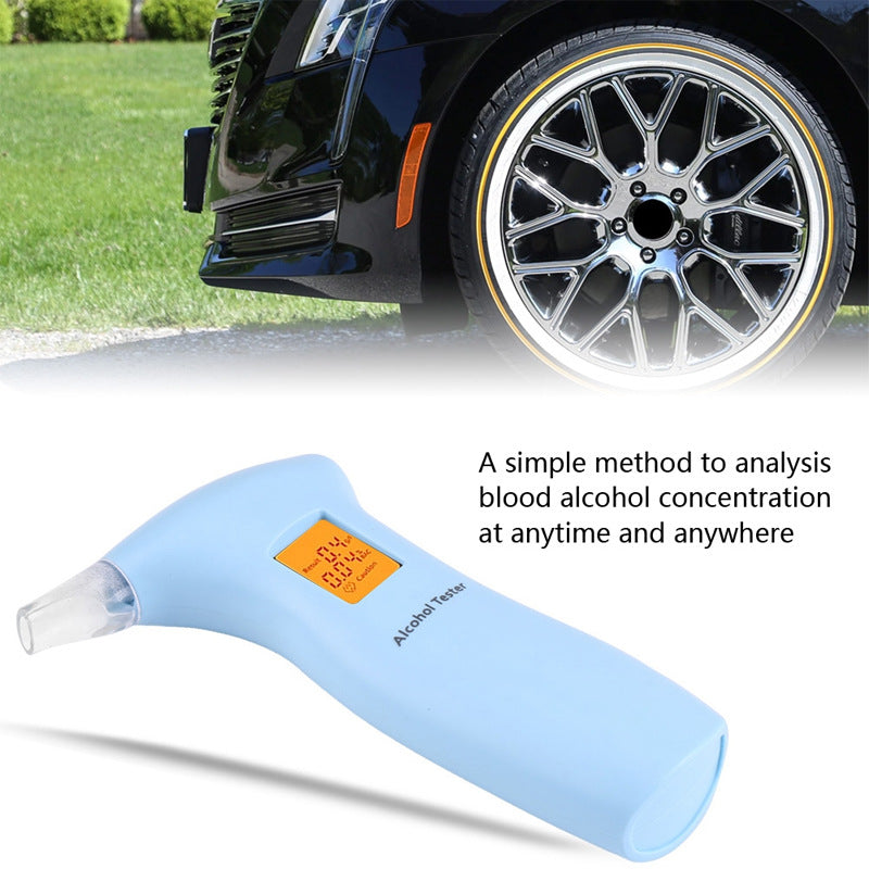 Alcohol breath tester