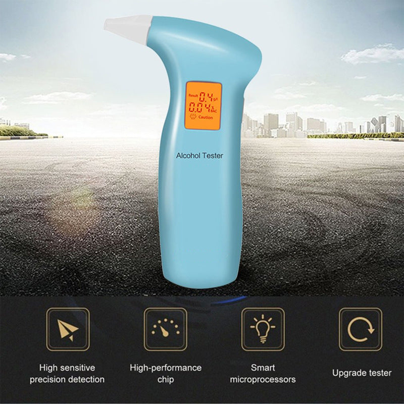 Alcohol breath tester