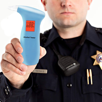 Alcohol breath tester