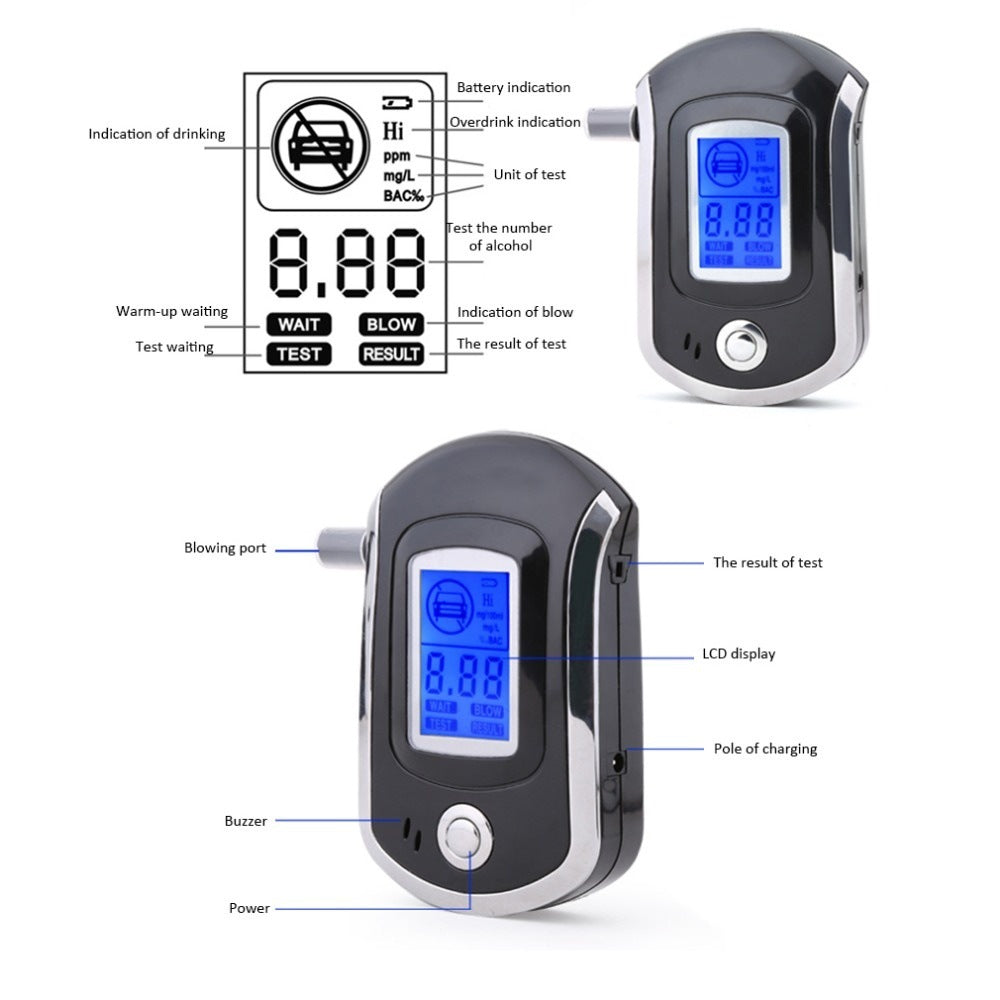 Alcohol Breath Tester