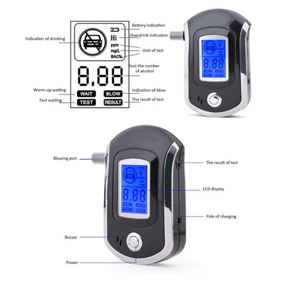 Alcohol Breath Tester