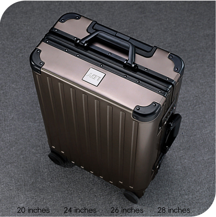 All-aluminum-magnesium alloy suitcase