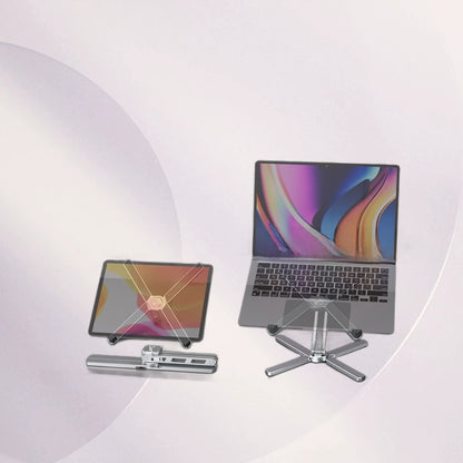 All-aluminum notebook stand