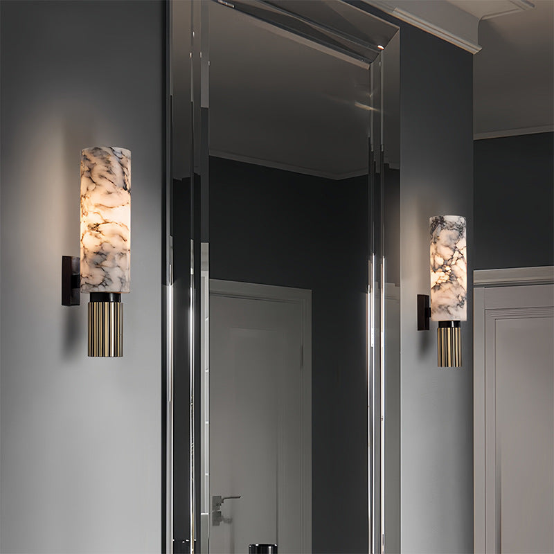 All-Copper Marble Wall Lamp