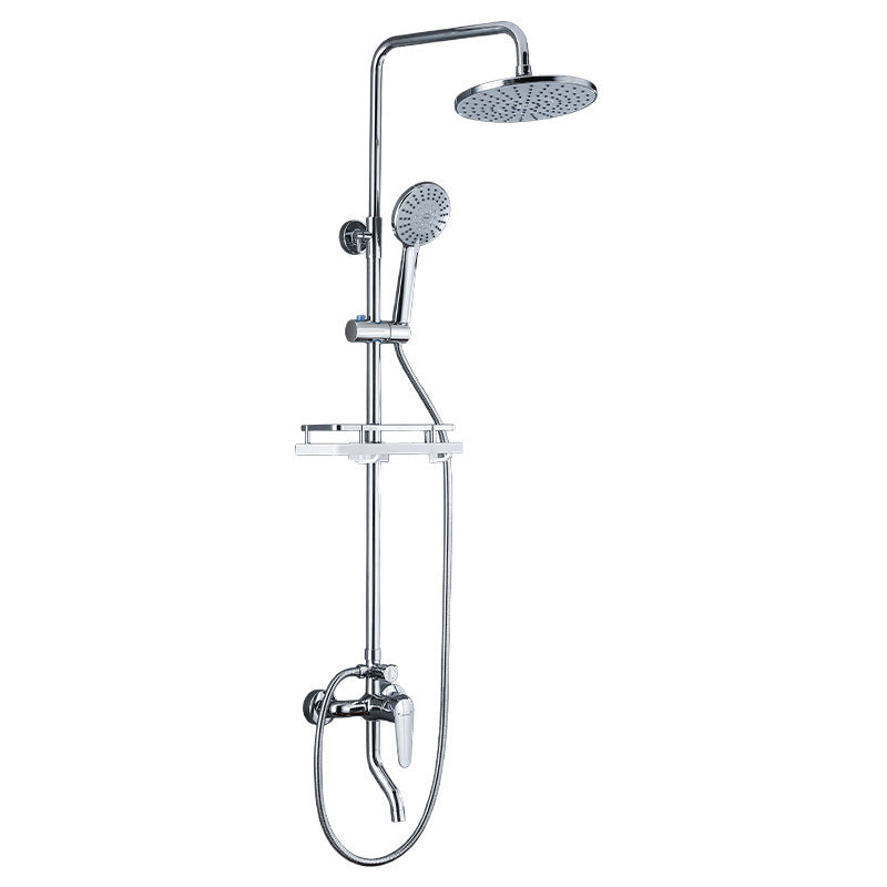 All-Copper Shower Set with Multiple Spray Modes