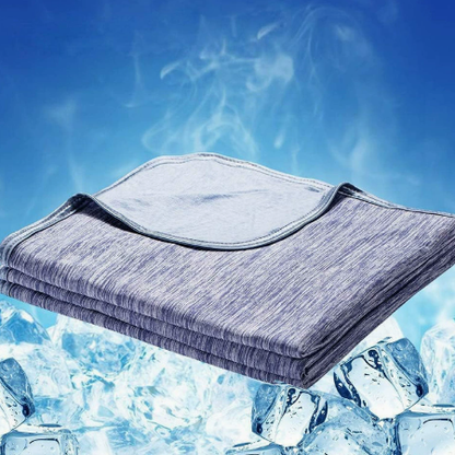 All-Cotton Cooling Blanket Summer Cool Touch Air Conditioner Blanket