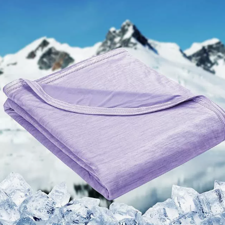 All-Cotton Cooling Blanket Summer Cool Touch Air Conditioner Blanket