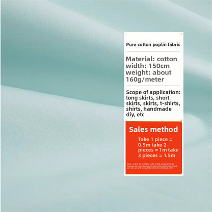 All-cotton fabric for garments