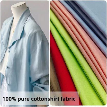 All-cotton fabric for garments
