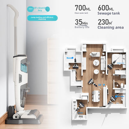 All-in-One Cordless Floor Scrubber and Vacuum