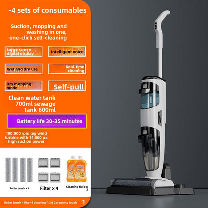 All-in-One Cordless Floor Scrubber and Vacuum