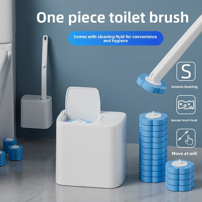 All-in-One Toilet Brush Set