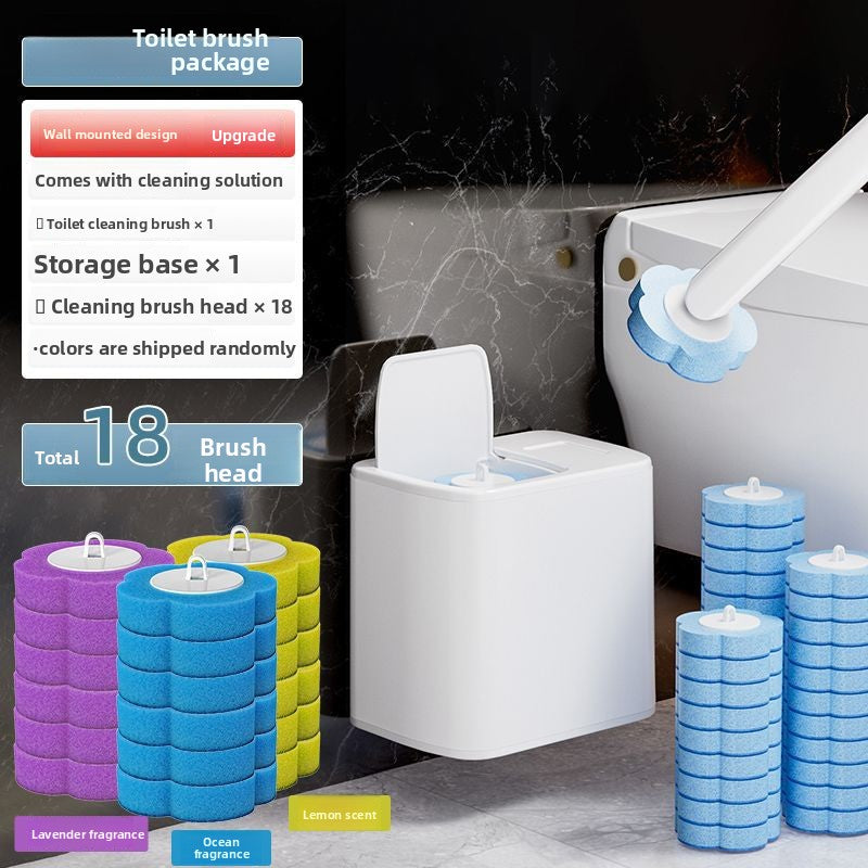 All-in-One Toilet Brush Set