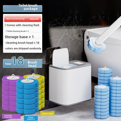 All-in-One Toilet Brush Set