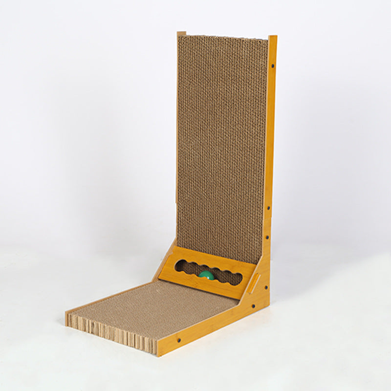 All-in-One Vertical Cat Scratching Board Sofa Bed