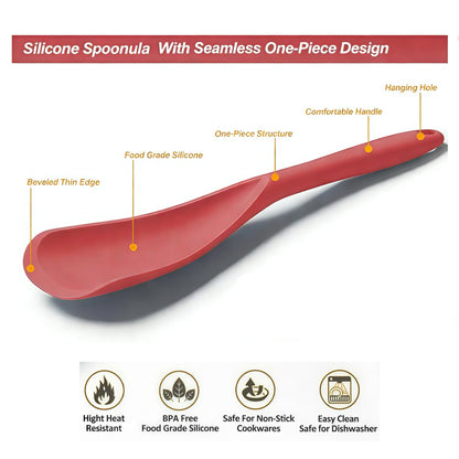 All-inclusive silicone spatula