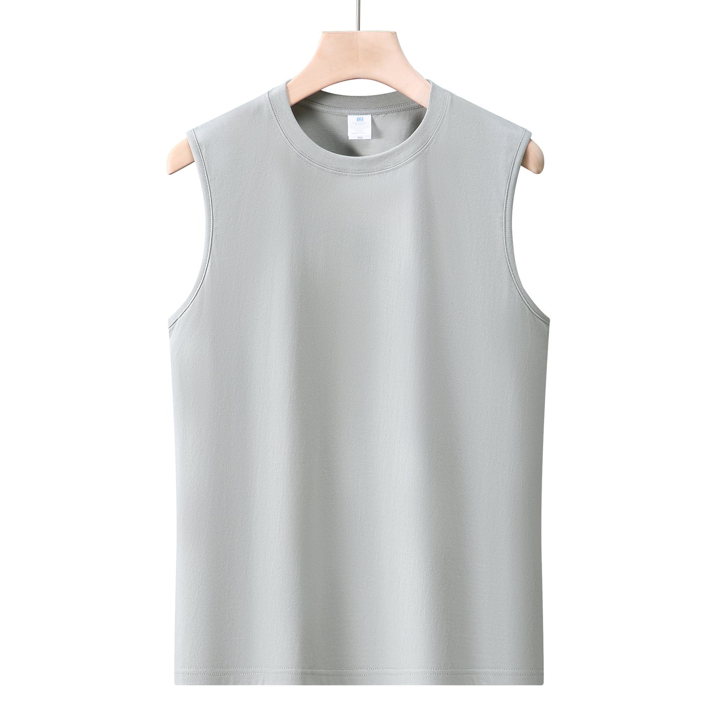 All-match pure cotton white vest