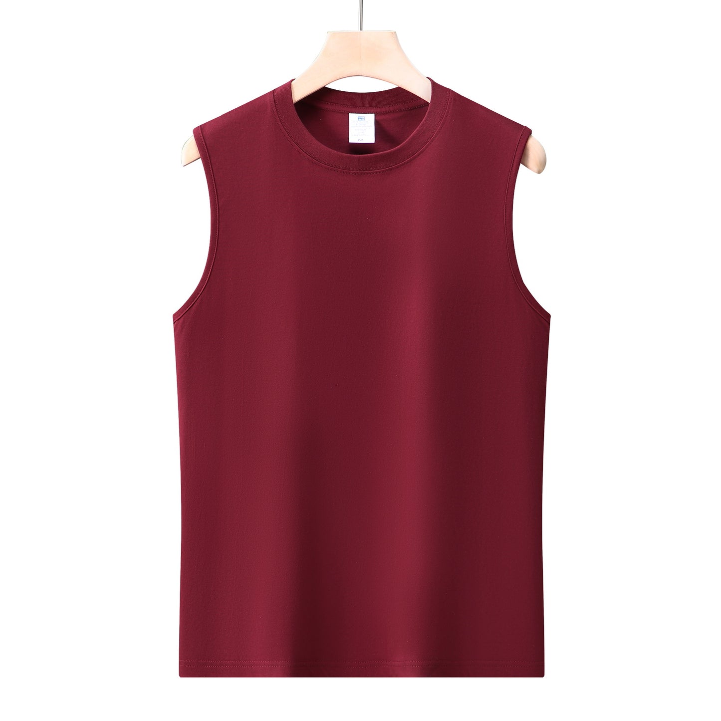 All-match pure cotton white vest