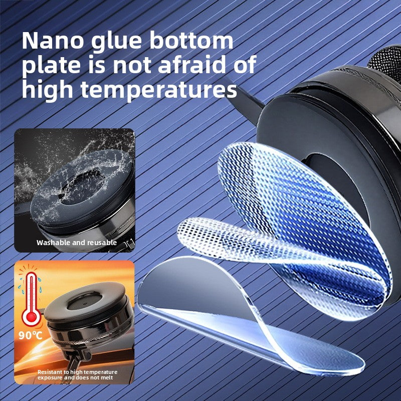 All Metal Vacuum Magnetic Car Phone Holder