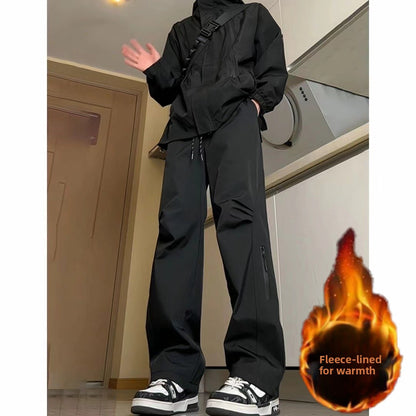 All-purpose quick-drying fleece sports pants