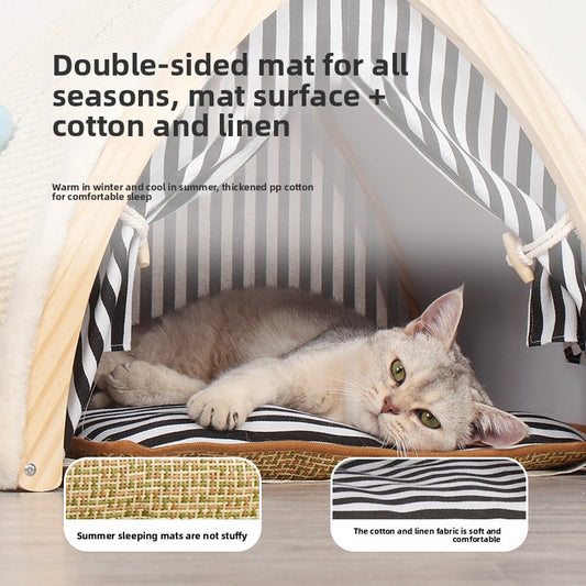 All-season cat bed
