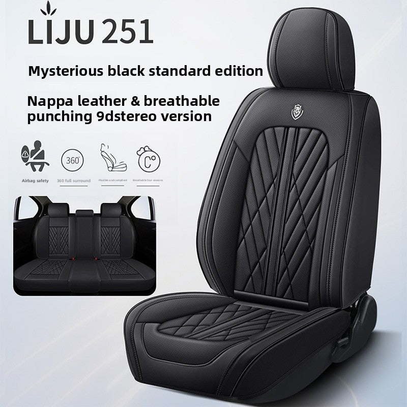 All-season universal full-body car seat cover