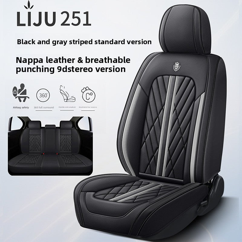 All-season universal full-body car seat cover