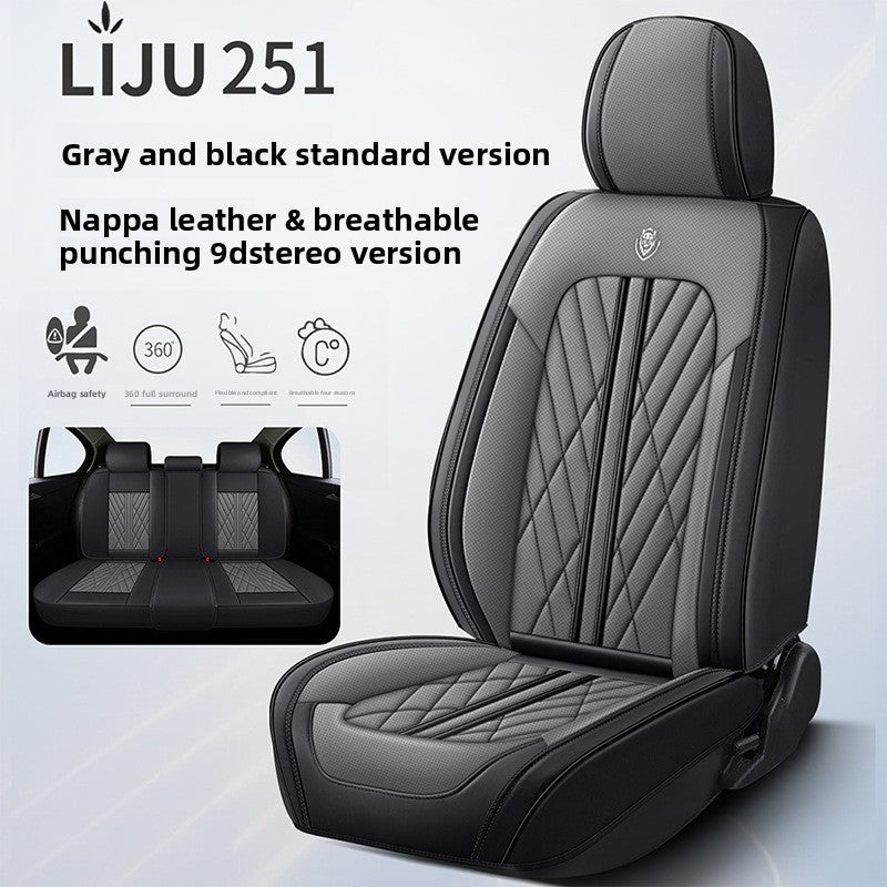 All-season universal full-body car seat cover