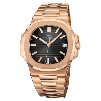All-steel men's Nautilus watch