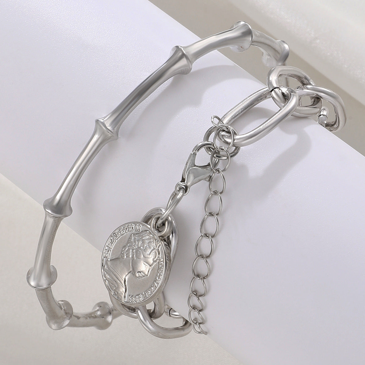 alloy bracelets set